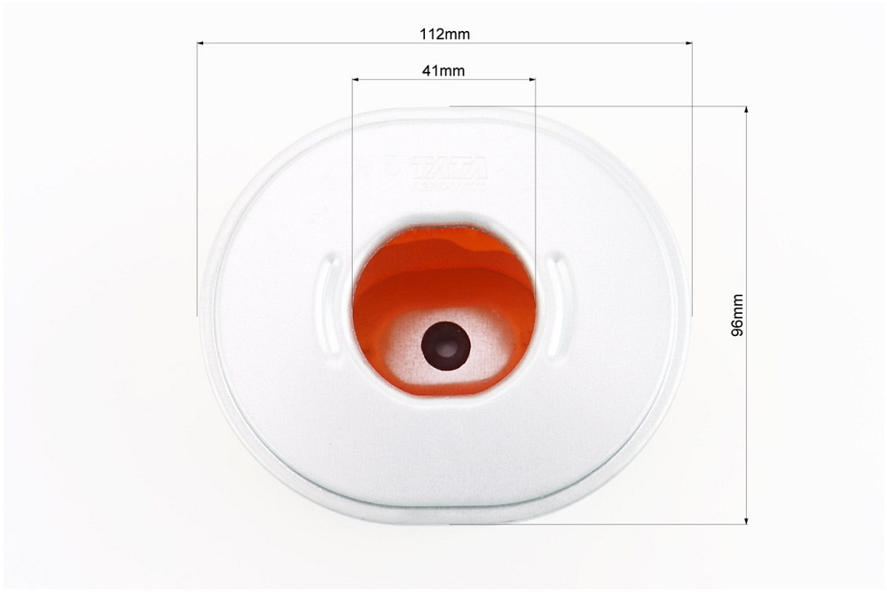 Фільтр повітряний - елемент (паперовий 112х96х80mm) 173F/177F/182F/188F/190F Київ - фото 3