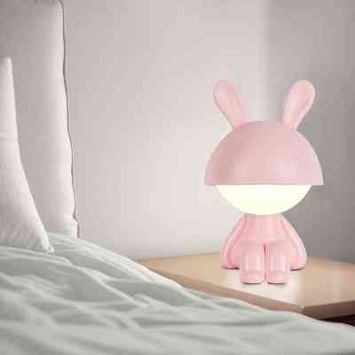 Нічник Kite Світильник LED з акумулятором Cute Bunny, рожевий (K25-316-1-2) Вінниця