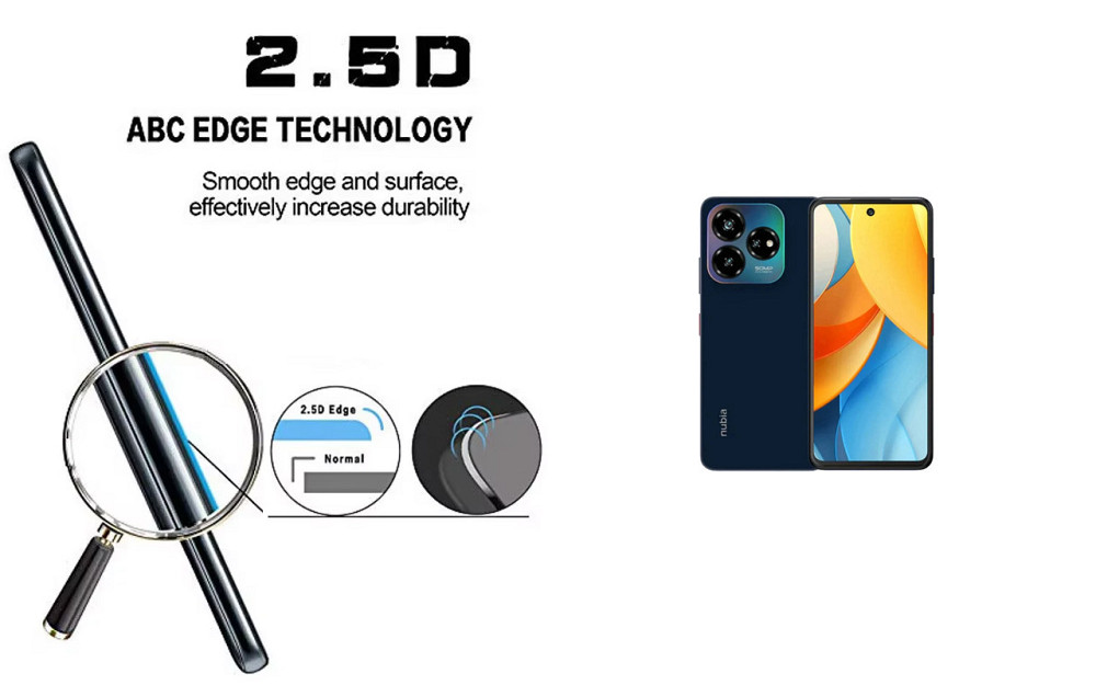 Захисне скло ArmorGlass для ZTE Nubia V60, Nubia V60 Design – стійке до подряпин та ударів Київ - фото 2