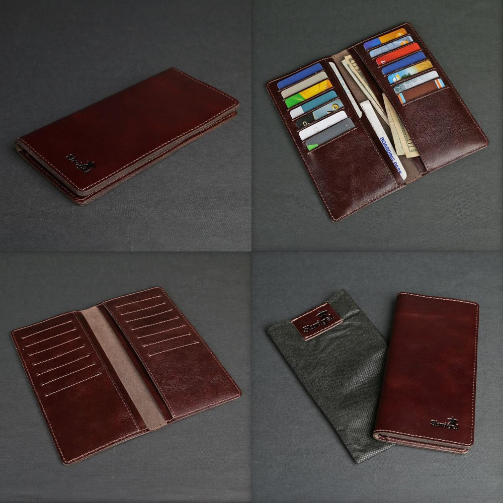 Добротний шкіряний гаманець (SHVIGEL) Київ - фото 3