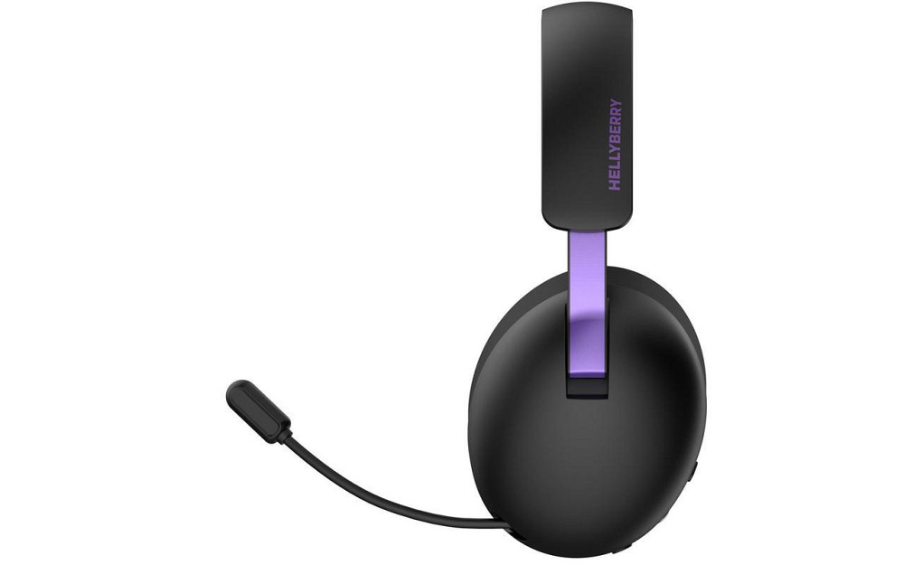 Bluetooth-гарнітура Hator Hellyberry HH30 Wireless Black/Violet (HH30_wireless_BV) ( 19227 ) Харьков - изображение 4