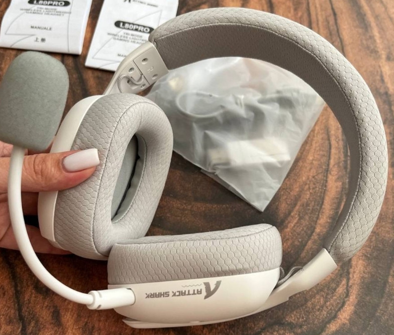 ATTACK Shark L80 PRO ігрові навушники бездротові Харків - фото 2