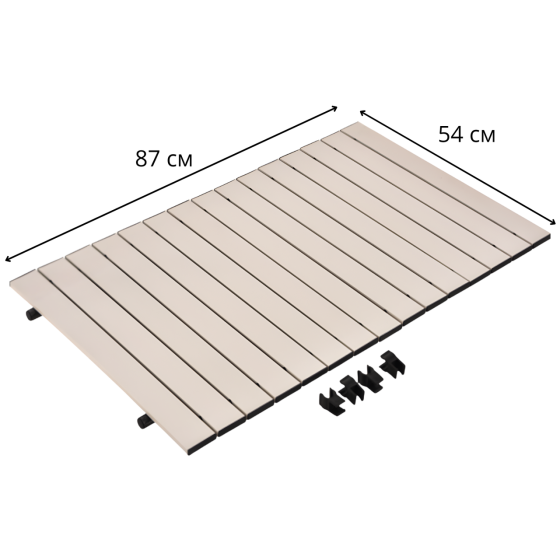 Комплект тележка кемпинговая с столешницей 87х54 см складные для перевозки, универсальная для походов за продуктами,на 67 л Каменец-Подольский