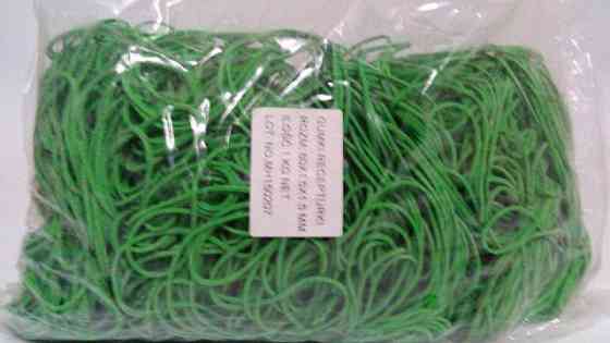 Резинки  №60 ( зеленая )*1,5мм  1 кг 