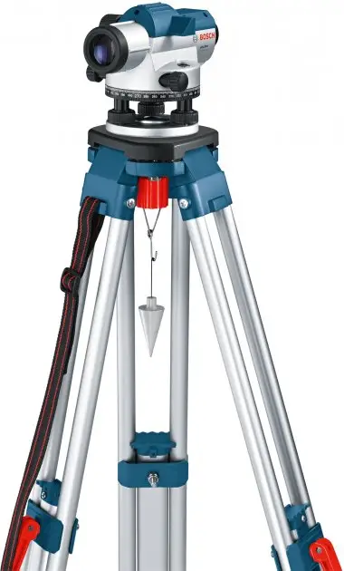 Професійний оптичний нівелір Bosch GOL 26 D+BT 160+GR 500: 360 градусів, до 100м, 26х зум Київ - фото 5