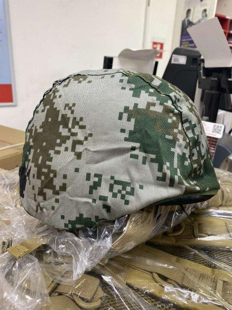 Куленепробивна військова каска M88 PE NIJ IIIA Тактичний шолом (Чорний) Вінниця - фото 6