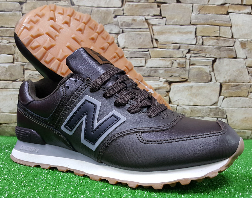 Мужские кроссовки New Balance Black/White ML574EGK ,кожа,оригинал Киев - изображение 2