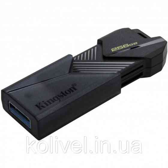 USB Flash Kingston DT Exodia Onyx 256GB USB3.2 Gen1 Black, Retail (DTXON/256GB#) Київ