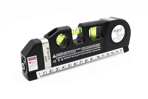 Лазерний рівень з вбудованим рулеткою LEVELPR03 LASER 7124 Дніпро