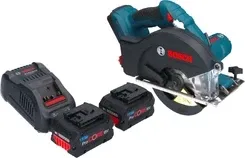 Электрическая пилка Bosch GKM 18V-50 Professional akumulatorowa pilarka tarczowa do metalu 18 V 136 mm bezszczotkowa + 2x Киев