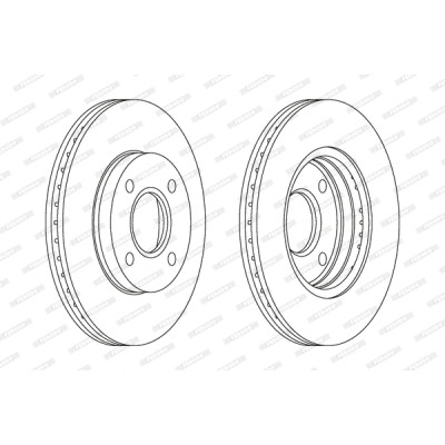Тормозной диск FERODO DDF1072 Винница - изображение 1