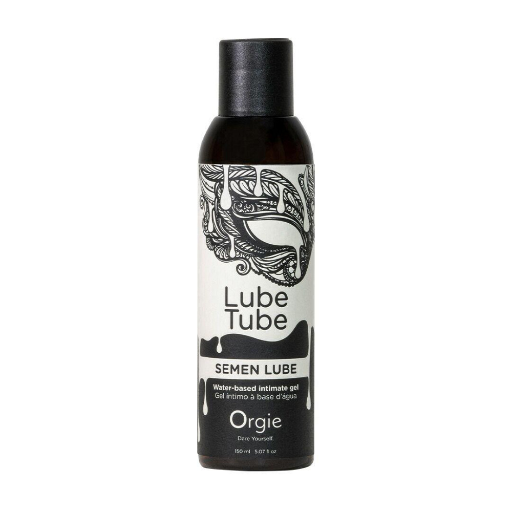 Лубрикант з імітацією сперми Orgie Lube Tube Semen Lube, 150 мл, водна основа, без смаку та запаху Sex Aura Київ - фото 1