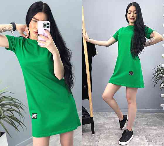 Летнее платье мини 