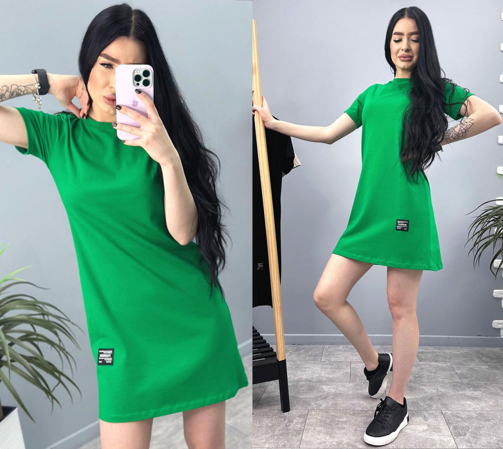 Летнее платье мини 