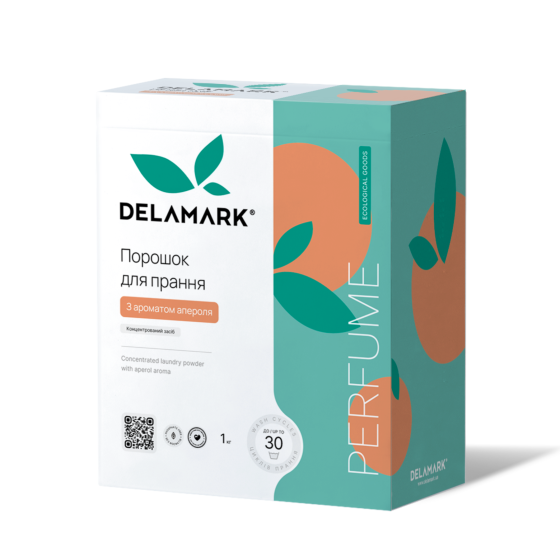 Пральний порошок з ароматом апероля DeLaMark 1 кг Винница