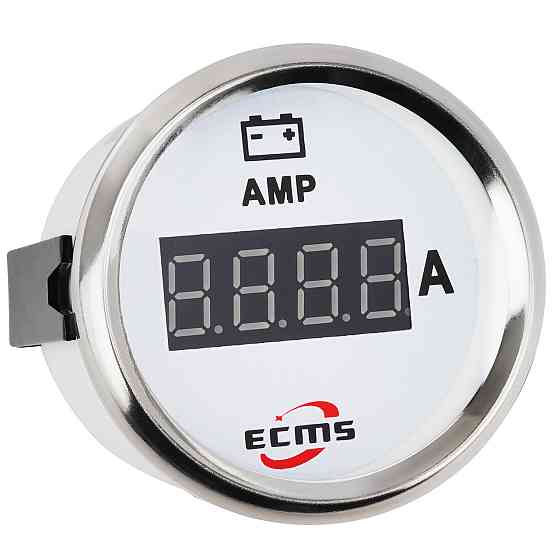 Цифровой амперметр ECMS PEA-WS±150A диаметр 52мм белый 800-00166 Черкассы