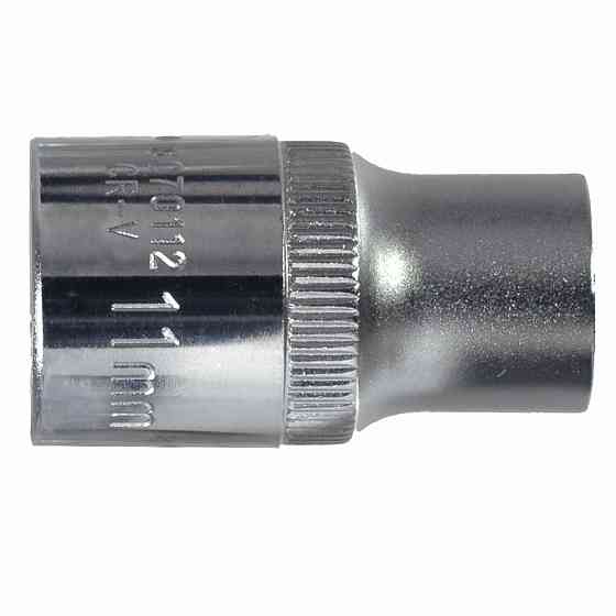 Насадка шестигранна коротка 1/2" 11мм CrV ULTRA (6070112) Рівне