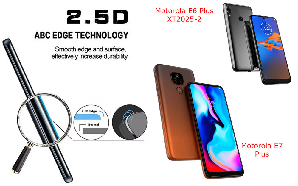 Захисне скло ArmorGlass для Motorola E6 Plus XT2025-2, Motorola E7 Plus – стійке до подряпин та ударів Київ - фото 2