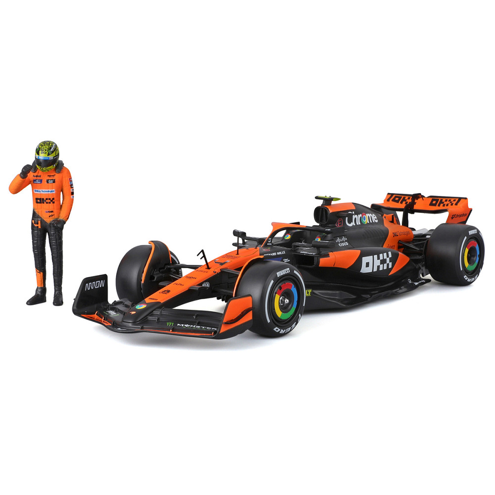Автомодель з фігуркою - McLaren MCL38 (1:24) Дніпро - фото 5