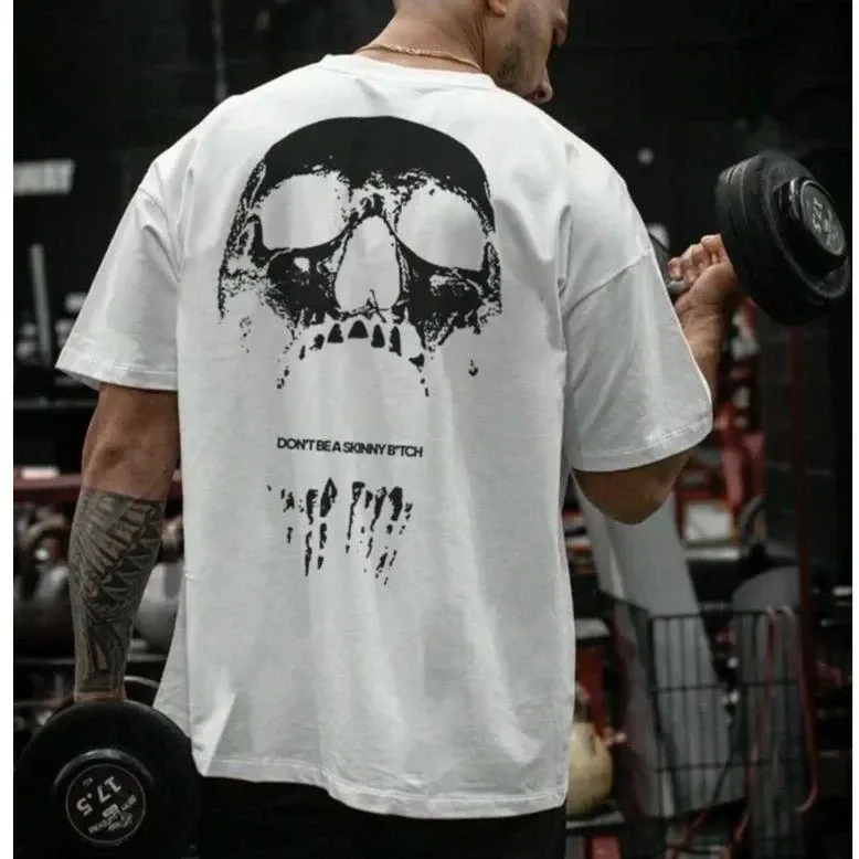 Футболка чоловіча с принтом  48 Біла 2664092891 Дніпро - фото 1