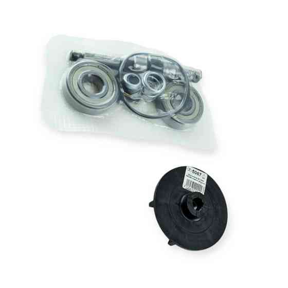 Ремкомплект ЯМЗ (рти, подшипник, вал, крыльчатка) новый образец (подшипник160703) помпы Мукачево