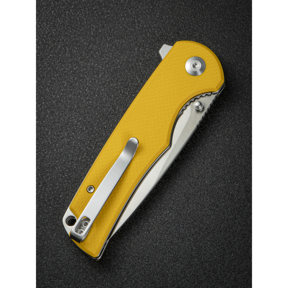 Ніж складаний туристичний Sencut Praktisk, (9.1 см) 9Cr18MoV / G10 жовтий Київ - фото 13