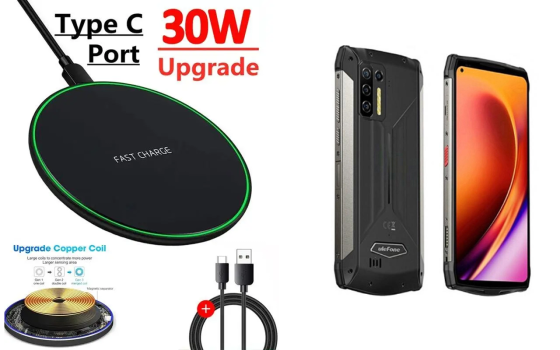 Беспроводное зарядное устройство 30W для Ulefone Power Armor 13 Киев