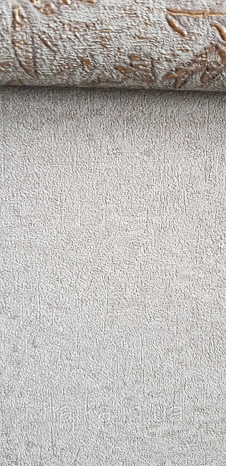 Шпалери вінілові на флізеліні Marburg Aura метрові однотонні під крихту структурні сіро-зелені Київ - фото 3