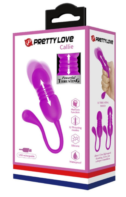 Виброяйцо с возвратно-поступательным движением Pretty Love - Callie, BI-014892 Sex Aura Киев - изображение 9