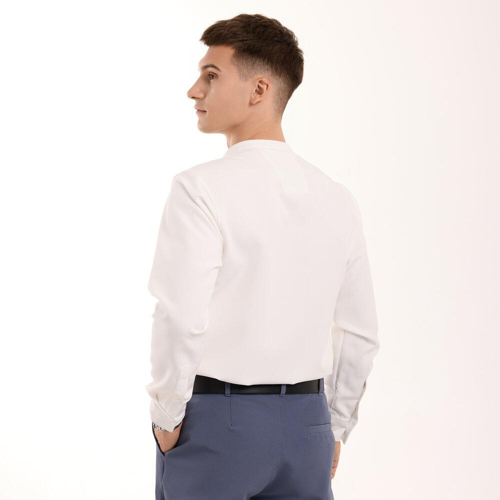 Молочна сорочка чоловіча з довгими рукавами Pobedov Legend Київ - фото 2