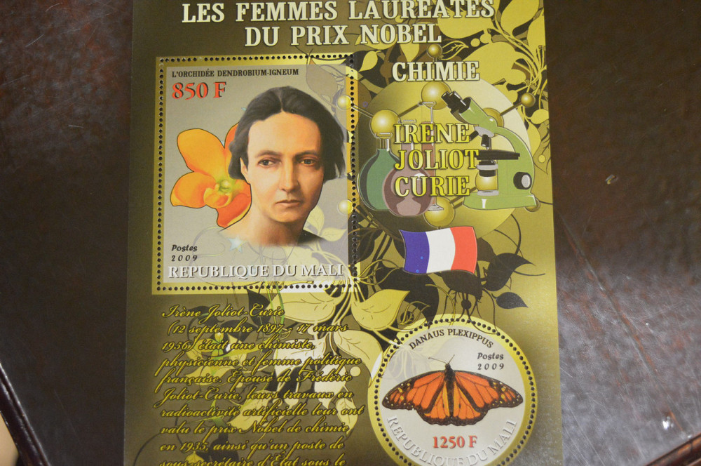 Малі. Марки. Особистості. Блок. 2009 рік (В-3) Полтава - фото 1