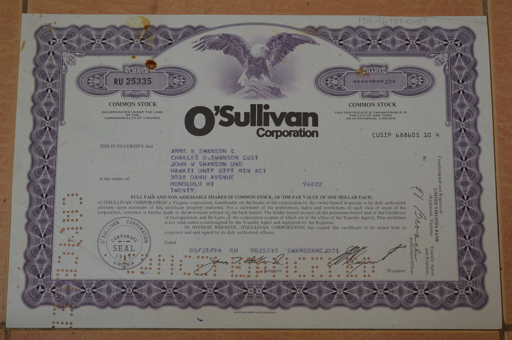 Акция. США. 1984год №5335 (Б-1) Полтава - изображение 1