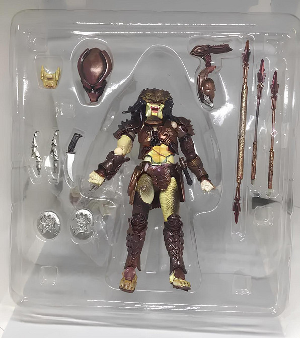 Фігурка Хижака (Predator) Figma — колекційна статуетка 16 см з аксесуарами, високодеталізована Київ - фото 2