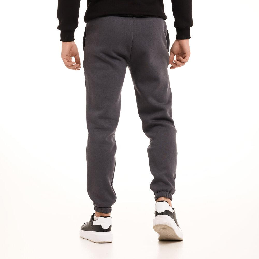 Чоловічі штани джогери з кишенями темно-сірі Pobedov 007 ЗИМА Київ - фото 2
