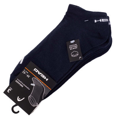 Шкарпетки Head Sneaker 3P Unisex 761010001-321 3 пари Синій 35-38 (8718824272405) Вінниця - фото 6