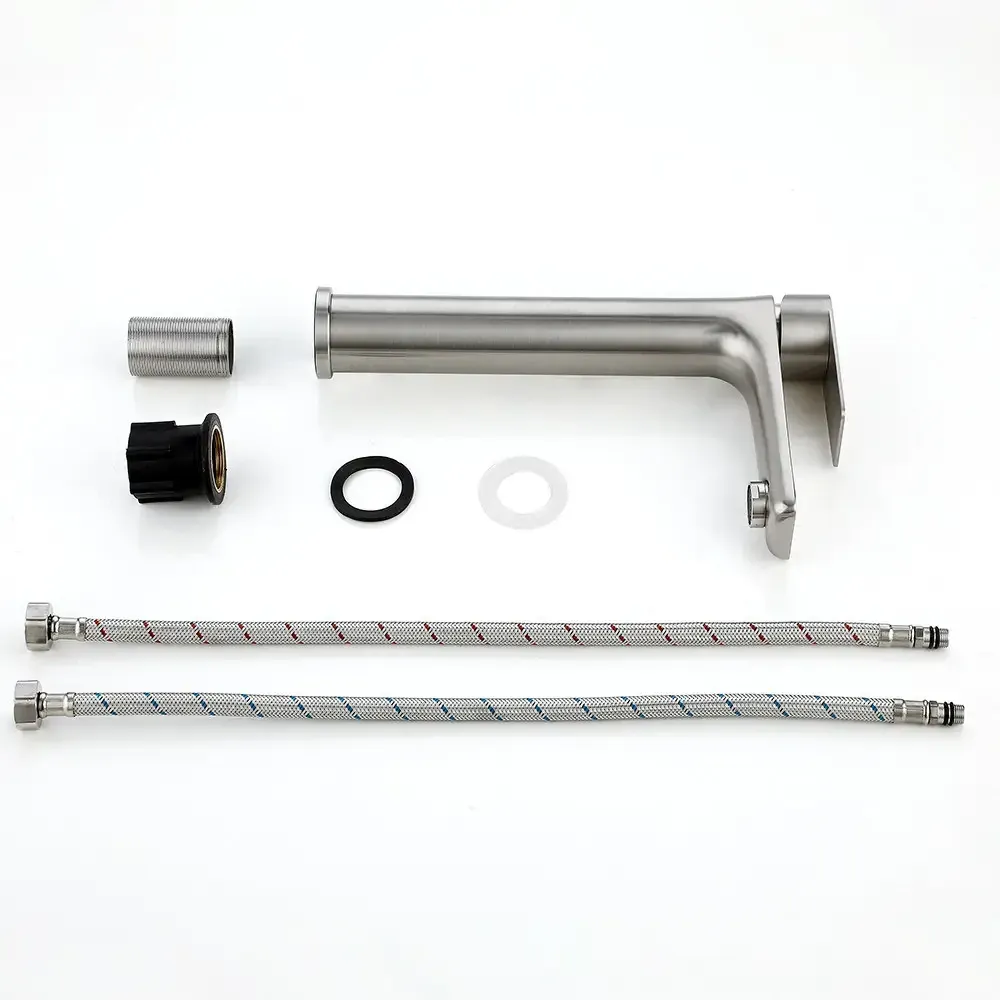 Змішувач для умивальника WEZER ROK11-05 високий,сатин Київ - фото 7