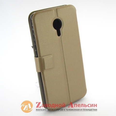 Чехол книжка SMART Meizu MX4 MX-4 gold Одесса - изображение 5