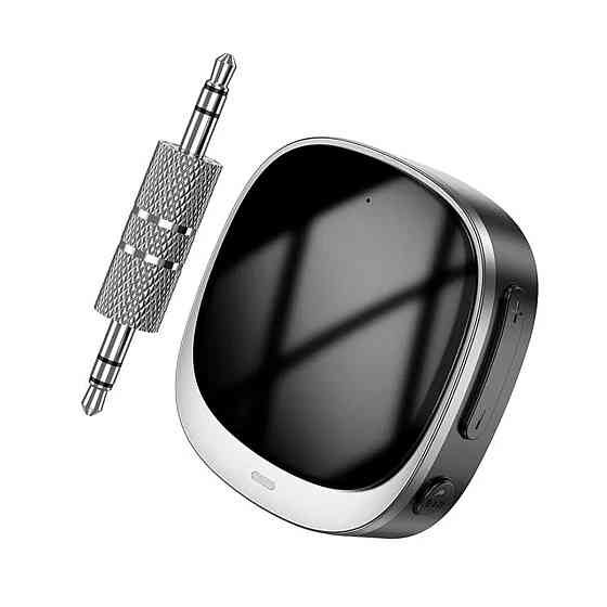 Bluetooth-ресивер HOCO E80 Travel car AUX BT receiver Black (6942007618908) Киев