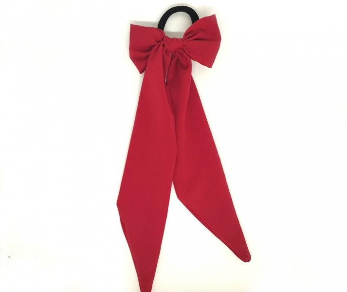 Бант Твіллі на гумці червоний Київ - фото 1