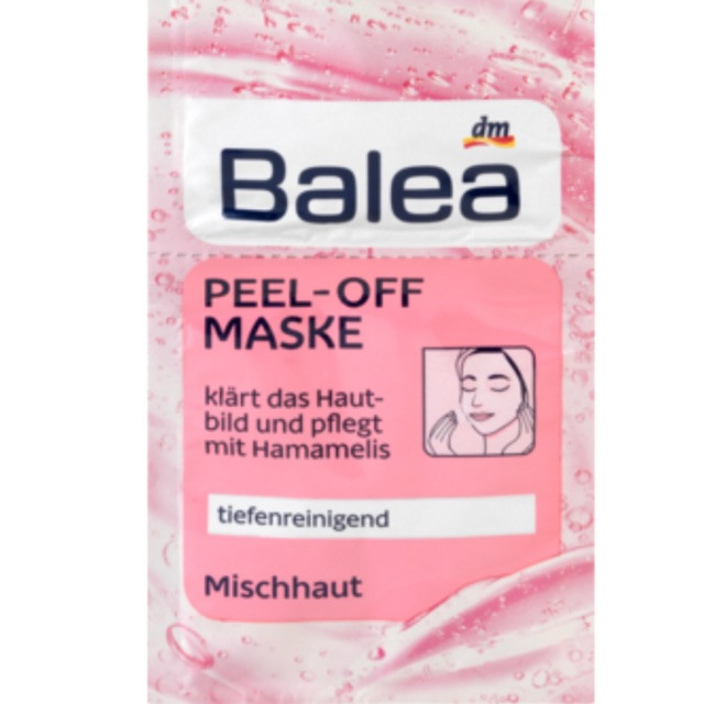Очисна маска для обличчя Balea Peel-Off Maske, 2st. х 8 ml. Львів - фото 1