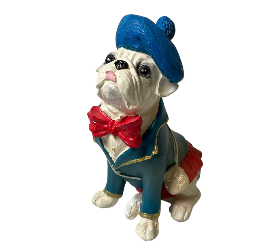 Статуетка Бульдог у шапці 21 см, гіпс Рівне - фото 3