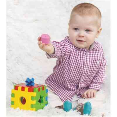 Развивающая игрушка Tigres Волшебный куб 12 элементов в коробке (39376) Винница