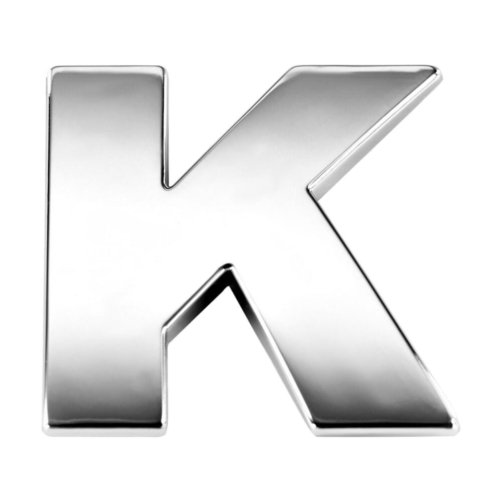 Наклейка 2 см Буква K Киев - изображение 1