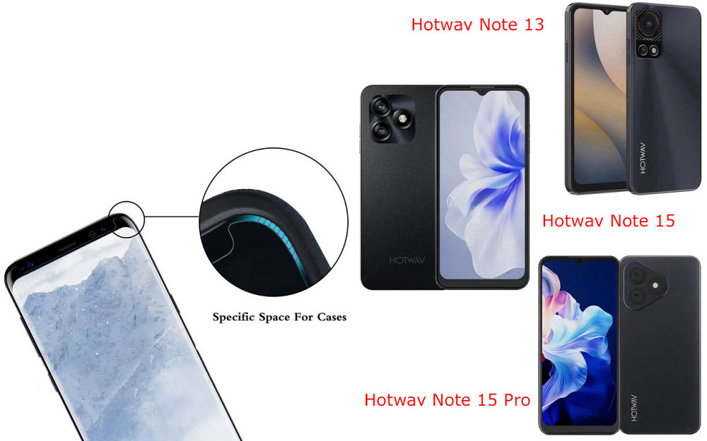 Захисне скло HyperGlass Pro для Hotwav Note 13, Note 15, Note 15 Pro – максимальна чутливість та захист Київ - фото 3