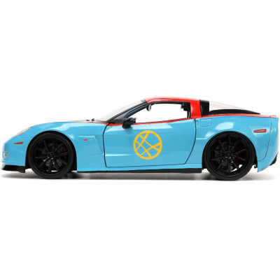 Машина Jada металлическая Марвел Шевроле Корвет с фигуркой Доктора Стрэнджа 1:24 (253225024) Винница - изображение 2