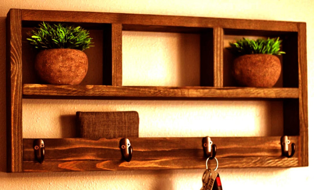 Ключница деревянная 