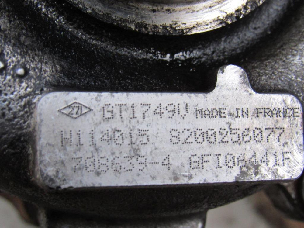 Турбіна Renault Laguna 1.9 dci 2001-2007 (8200256077) Ковель - фото 4