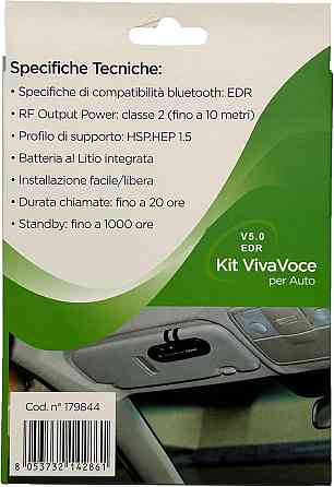 Hands-free для авто, дому та офісу Bluetooth 5.3 20 годин розмов 1000 годин очікування 2W динамік Підтримка Киев