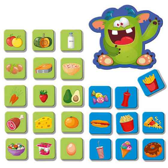 Дитяча розвиваюча гра "Смачне чи корисне?" VT5900-06 Вінниця