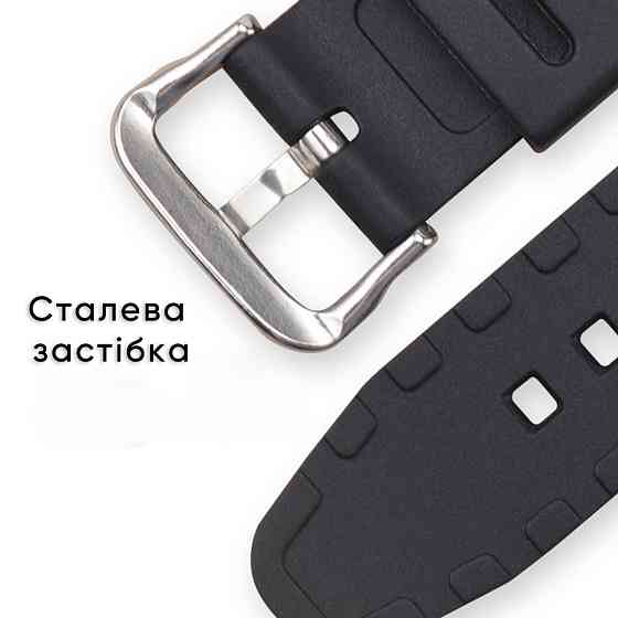 Ремінець для Casio G-Shock AE-1000/1200 Gray BK SBR Київ